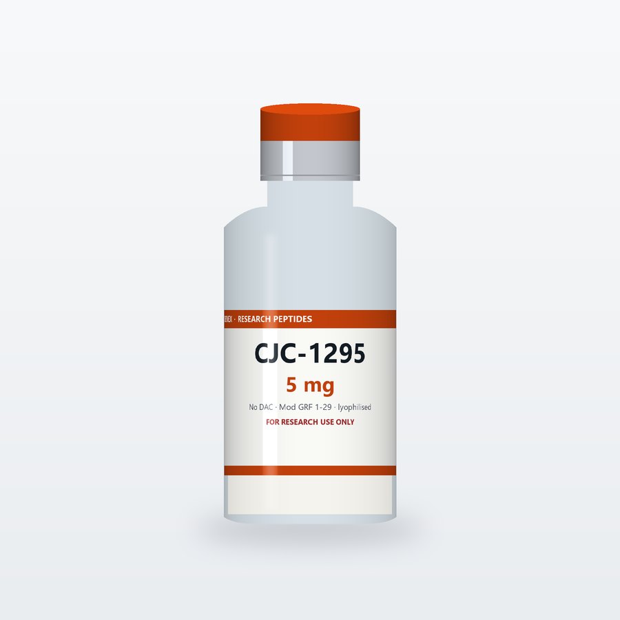 Vial med CJC-1295 (utan DAC) 5 mg