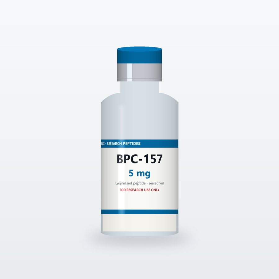 Vial med BPC-157 5 mg