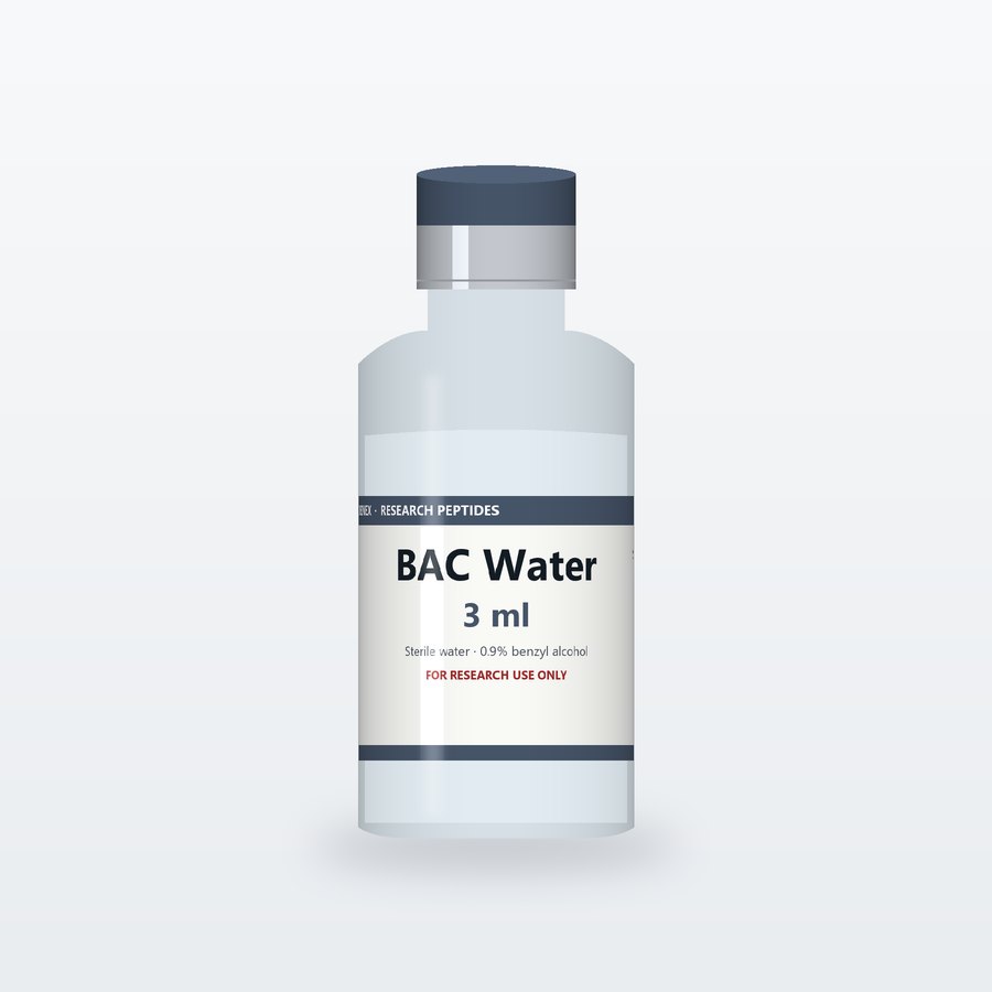 Vial med Bakteriostatiskt vatten (BAC-vatten) 3 ml